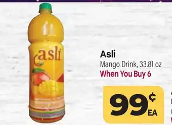 Tony’s Fresh Market Asli Mango Drink offer