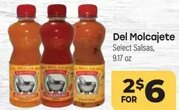 Tony’s Fresh Market Del Molcajete Select Salsas offer