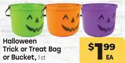 Tony’s Fresh Market Halloween Trick or Treat Bag or Bucket offer