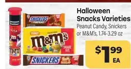 Tony’s Fresh Market Halloween Snacks Varieties offer