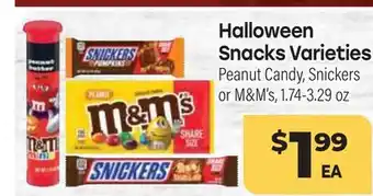 Tony’s Fresh Market Halloween Snacks Varieties offer