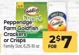 Tony’s Fresh Market Pepperidge Farm Goldfish Crackers Crisps offer