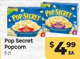 Tony’s Fresh Market Pop Secret Popcorn offer
