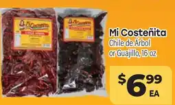 Tony’s Fresh Market Mi Costeñita Chile de Árbol or Guajillo offer