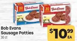 Tony’s Fresh Market Bob Evans Sausage Patties offer