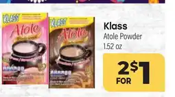 Tony’s Fresh Market Klass Atole Powder offer