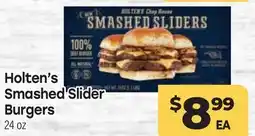 Tony’s Fresh Market Holten's Smashed Slider Burgers offer