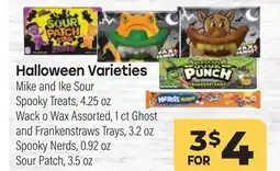 Tony’s Fresh Market Halloween Varieties offer