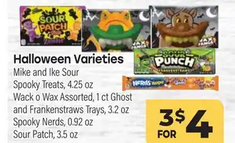 Tony’s Fresh Market Halloween Varieties offer