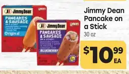 Tony’s Fresh Market Jimmy Dean Pancake on a Stick offer