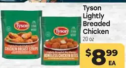 Tony’s Fresh Market Tyson Lightly Breaded Chicken offer