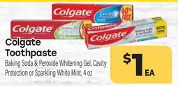 Tony’s Fresh Market Colgate Toothpaste offer