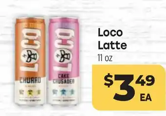 Tony’s Fresh Market Loco Latte offer
