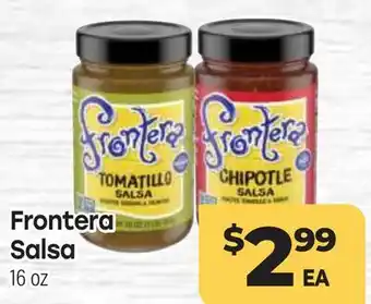 Tony’s Fresh Market Frontera Salsa offer