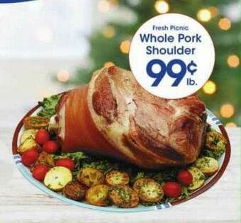Price Rite Whole Pork Shoulder offer
