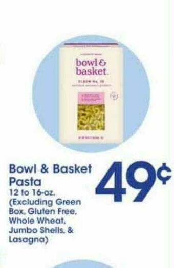 Price Rite Bowl & Basket Pasta offer