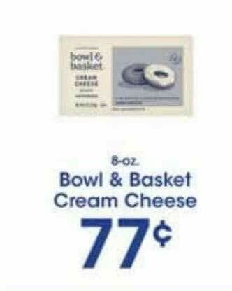 Price Rite Bowl & Basket Cream Cheese offer