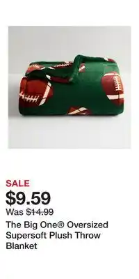 Kohl's The Big One Oversized Supersoft Plush Throw Blanket offer