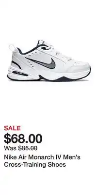 Kohl's Nike Air Monarch IV Men's Cross-Training Shoes offer