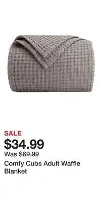 Nordstrom Comfy Cubs Adult Waffle Blanket offer