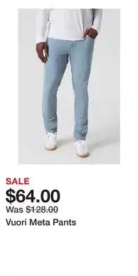Nordstrom Vuori Meta Pants offer