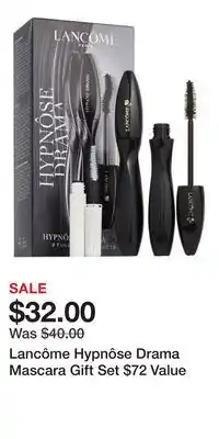 Nordstrom Lancôme Hypnôse Drama Mascara Gift Set $72 Value offer