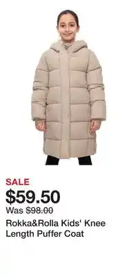 Nordstrom Rokka&Rolla Kids' Knee Length Puffer Coat offer