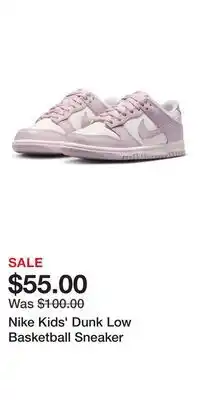 Nordstrom Nike Kids' Dunk Low Basketball Sneaker offer