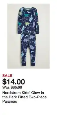 Nordstrom Nordstrom Kids' Glow in the Dark Fitted Two-Piece Pajamas offer