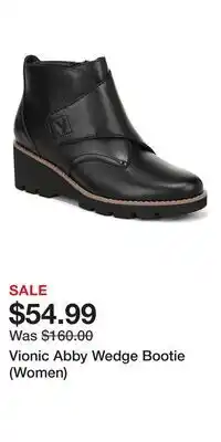 Nordstrom Vionic Abby Wedge Bootie (Women) offer