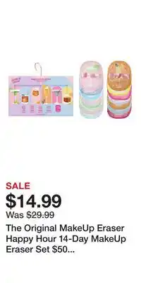 Nordstrom The Original MakeUp Eraser Happy Hour 14-Day MakeUp Eraser Set $50 Value offer