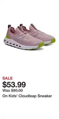 Nordstrom On Kids' Cloudleap Sneaker offer