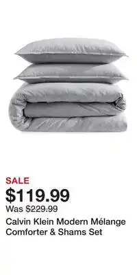 Nordstrom Calvin Klein Modern Mélange Comforter & Shams Set offer