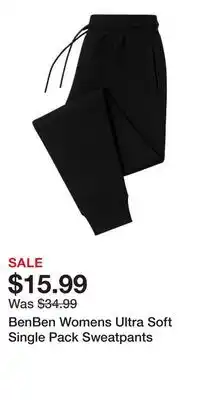 Nordstrom BenBen Womens Ultra Soft Single Pack Sweatpants offer