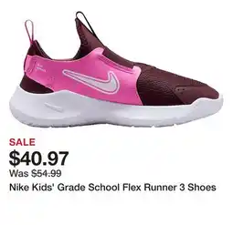 Dick's Sporting Goods Nike Kids' Grade School Flex Runner 3 Shoes offer