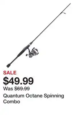 Dick's Sporting Goods Quantum Octane Spinning Combo offer