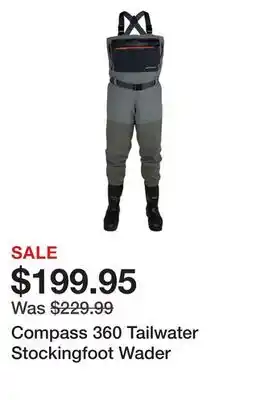 Dick's Sporting Goods Compass 360 Tailwater Stockingfoot Wader offer