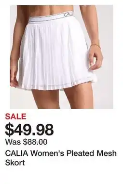 Dick's Sporting Goods CALIA Women's Pleated Mesh Skort offer