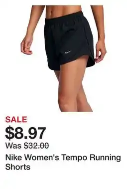 Dick's Sporting Goods Nike Women's Tempo Running Shorts offer