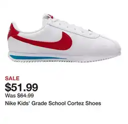 Dick's Sporting Goods Nike Kids' Grade School Cortez Shoes offer
