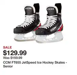 Dick's Sporting Goods CCM FT655 JetSpeed Ice Hockey Skates - Senior offer