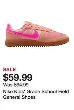 Dick's Sporting Goods Nike Kids' Grade School Field General Shoes offer