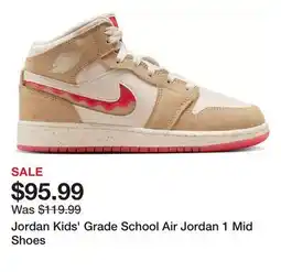 Dick's Sporting Goods Jordan Kids' Grade School Air Jordan 1 Mid Shoes offer