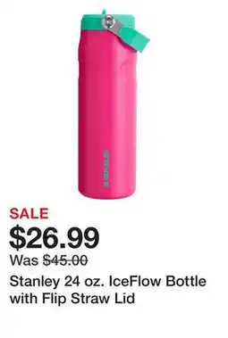 Dick's Sporting Goods Stanley 24 oz. IceFlow Bottle with Flip Straw Lid offer