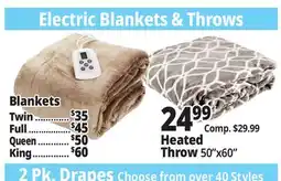 Ocean State Job Lot Electric Blankets & Throws offer