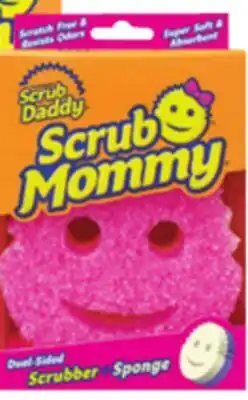 Ocean State Job Lot Scrub Daddy Dual-Sided Scrub Mommy Scrubber + Sponge offer