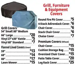 Ocean State Job Lot Outdoor Protective Covers offer