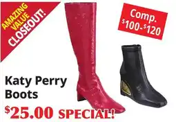 Ocean State Job Lot Katy Perry Boots offer