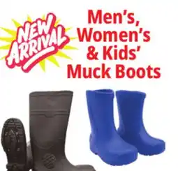 Ocean State Job Lot Men's & Women's Muck Boots offer