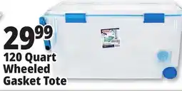 Ocean State Job Lot Sterilite Wheeled Gasket Storage Box 120 Qt offer
